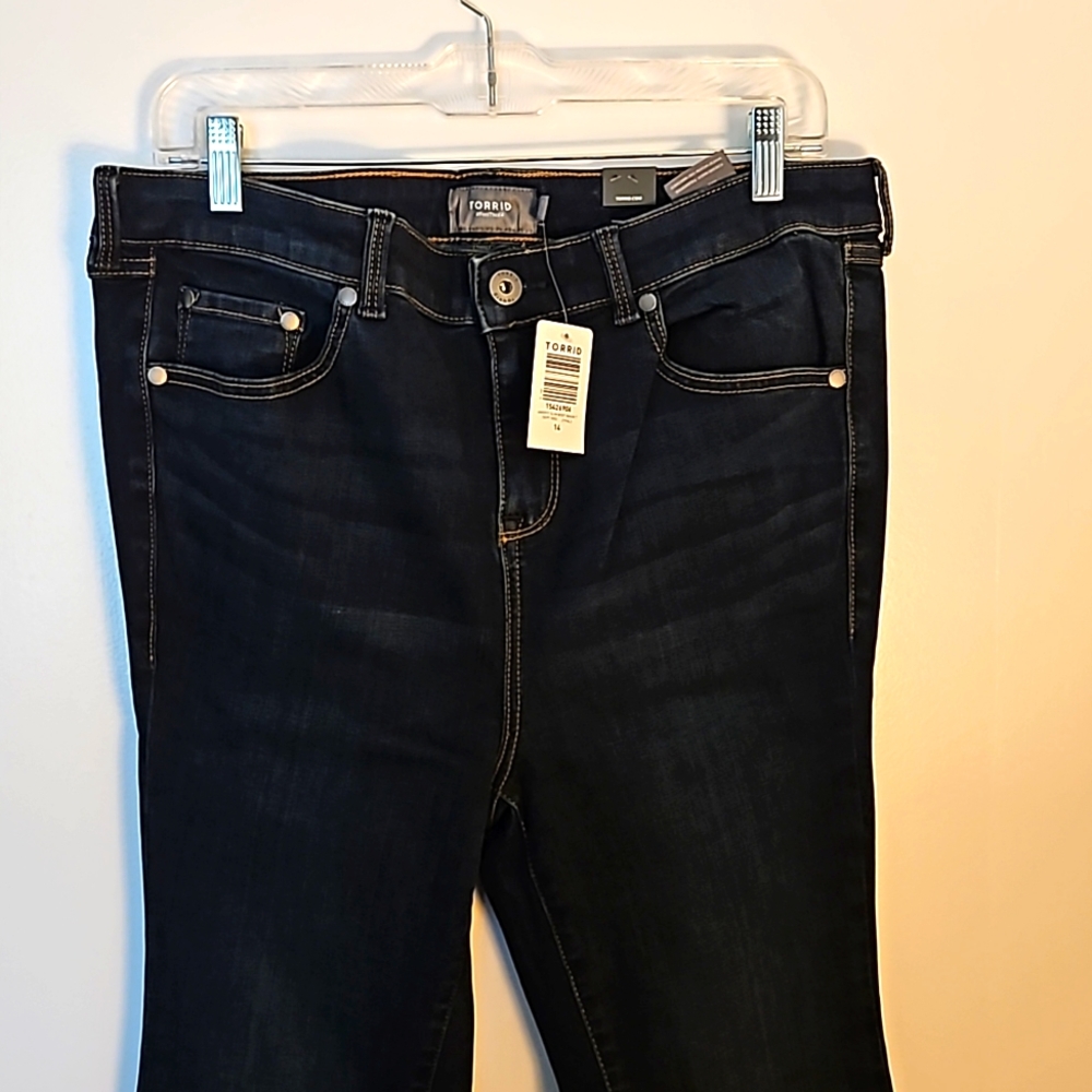 NWT dark wash flare jeans